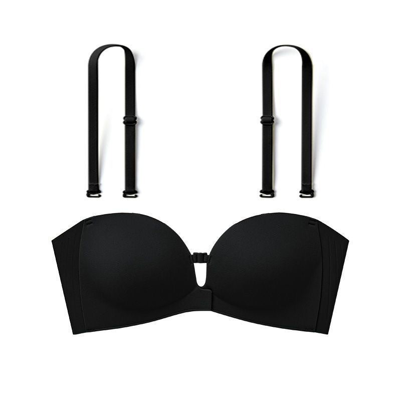 Seamless Non-Slip Push-Up Shaping Strapless Bra