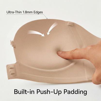 Seamless Non-Slip Push-Up Shaping Strapless Bra
