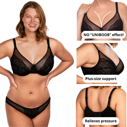 Lace Minimizer Bra
