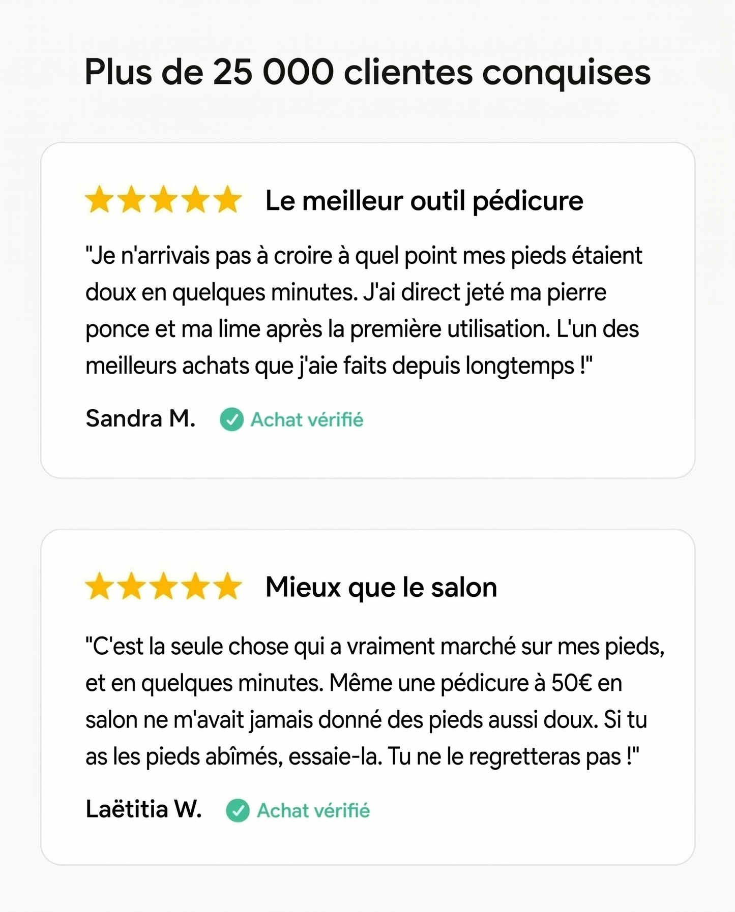 Doucélia - L’appareil anti-callosités n°1